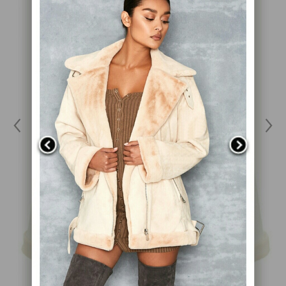 Mistress Rocks Underworld Suedette Flight Jacket